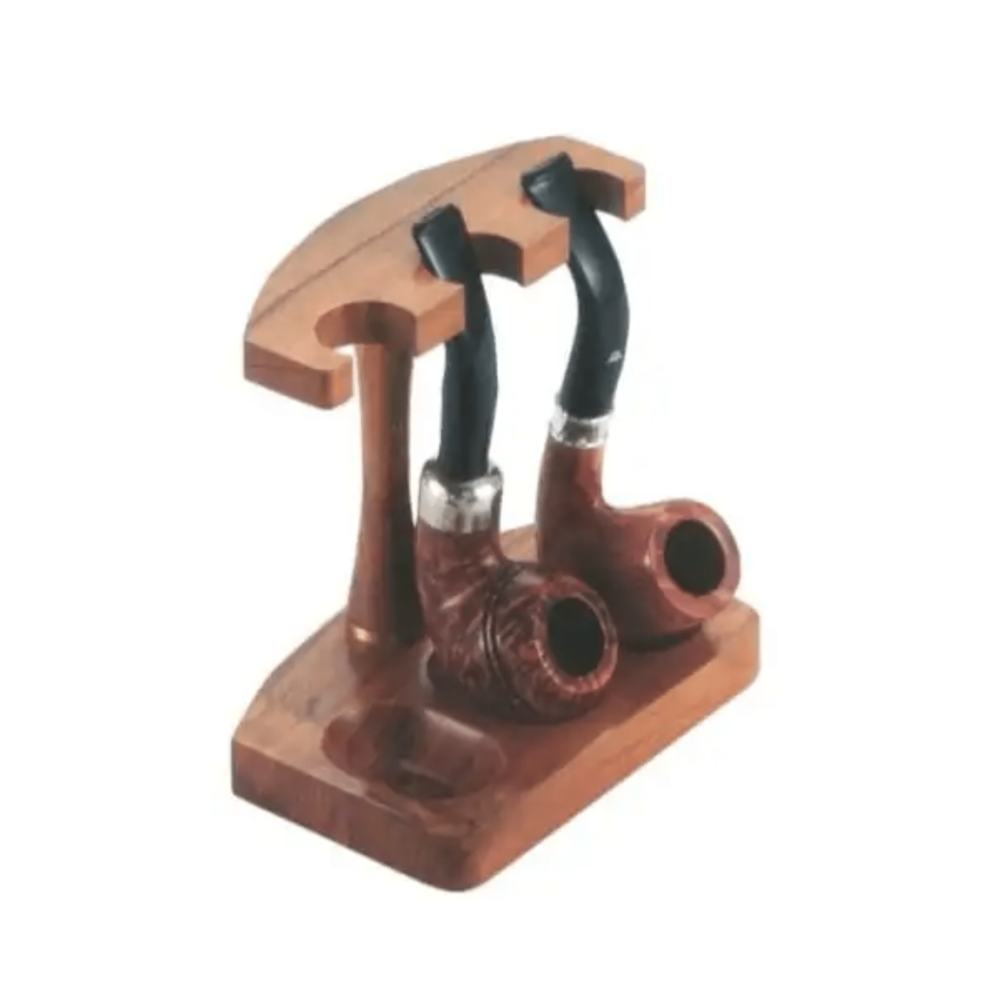 Cigar Pipe Stand (3 Pipes) (304)