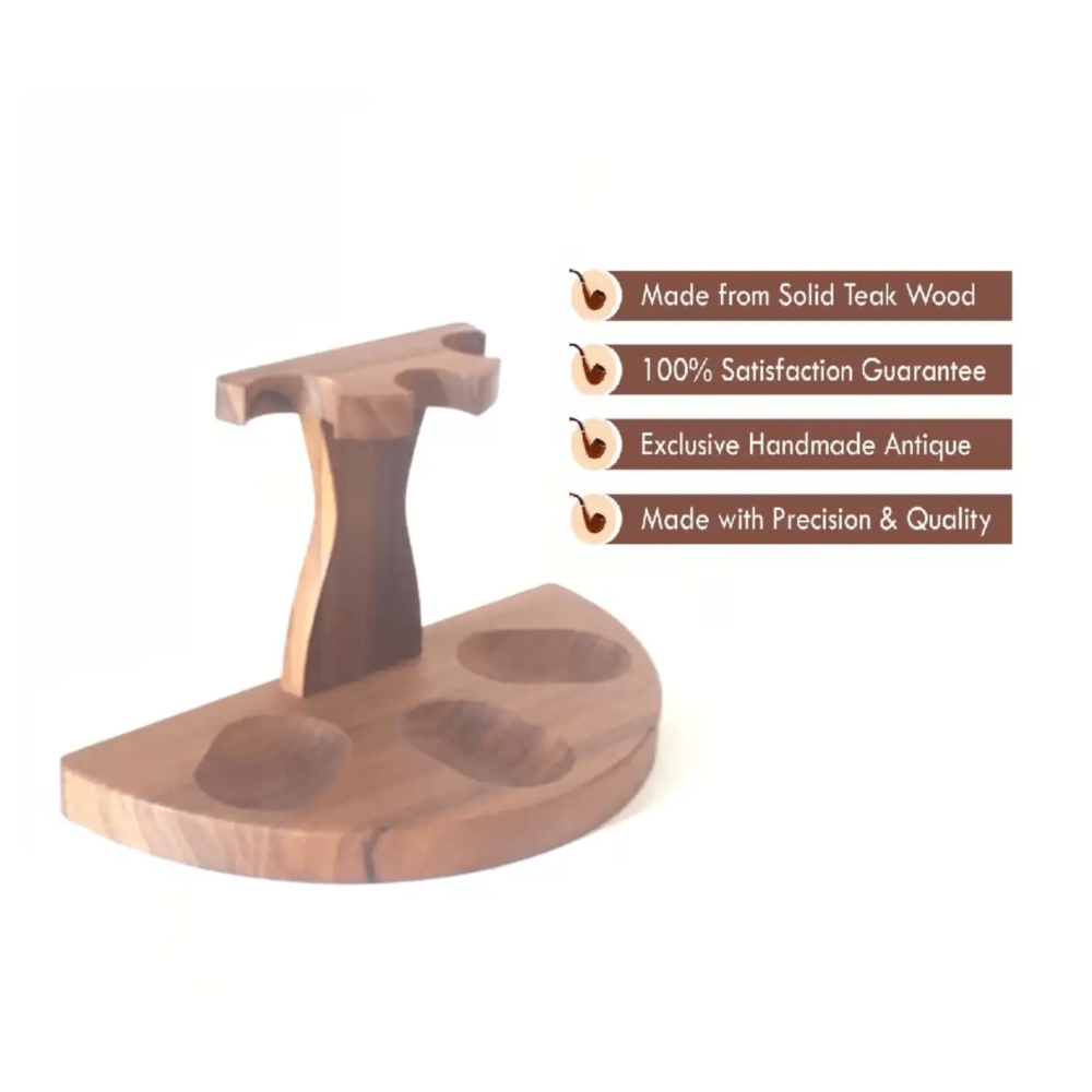 Cigar Pipe Stand (3 Pipes) (305)