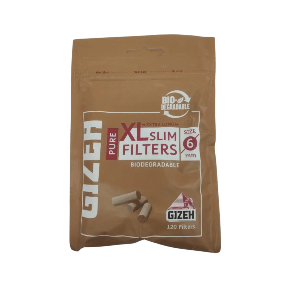 Gizeh XL Slim Filter (Brown)