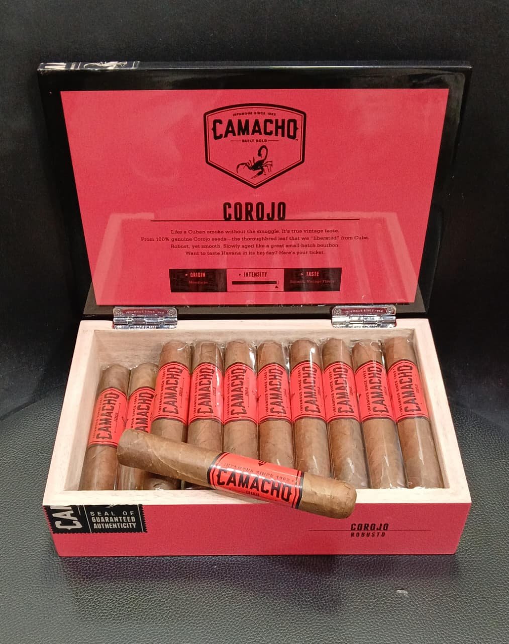 Camacho corojo robustos Camacho corojo robustos
