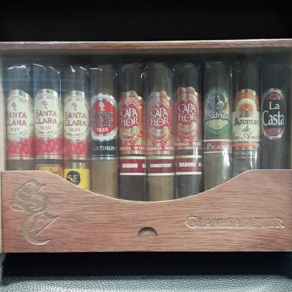 Santa clara glam sampler