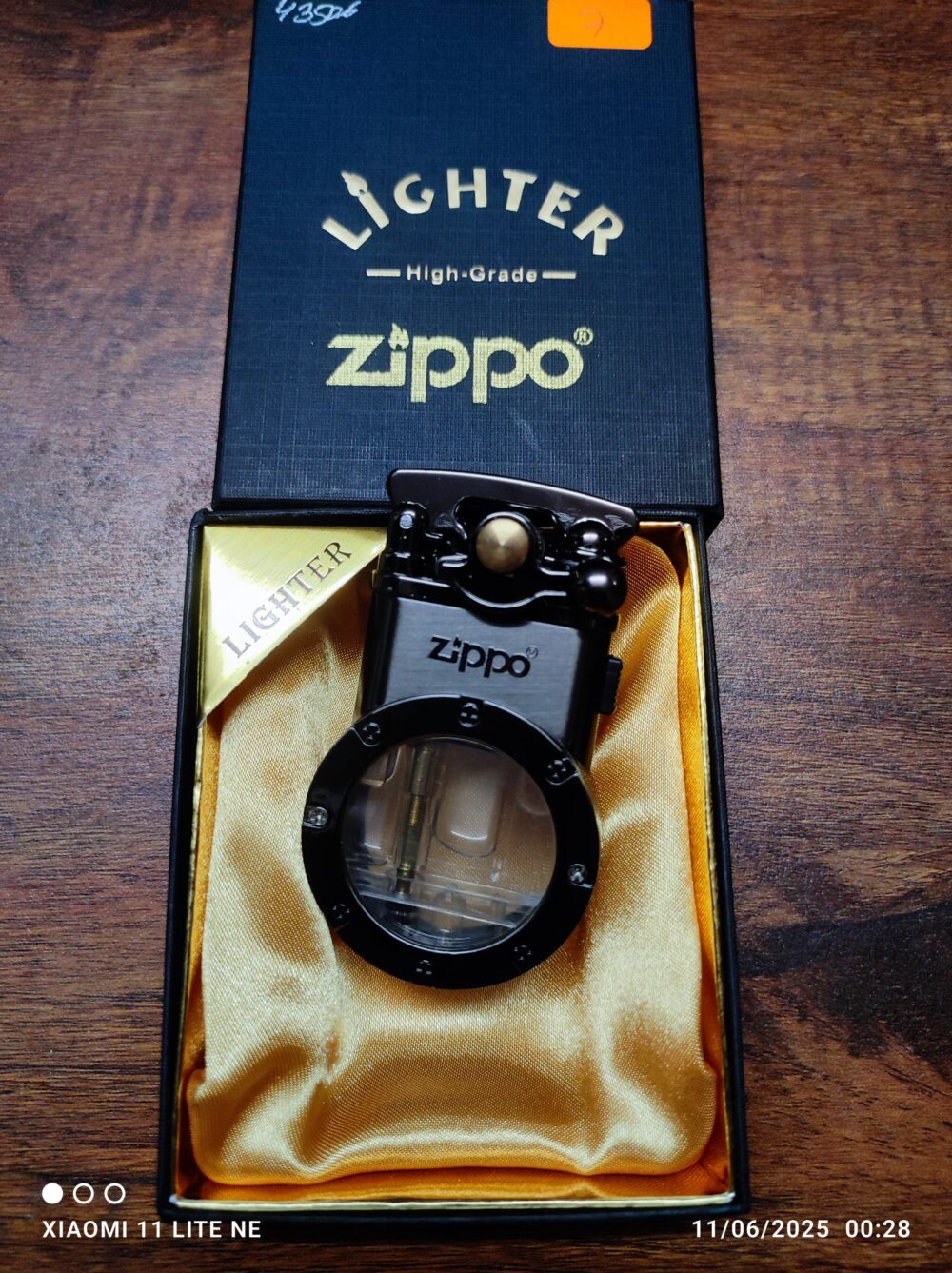Zippo High Grade Lighter Grey Colour