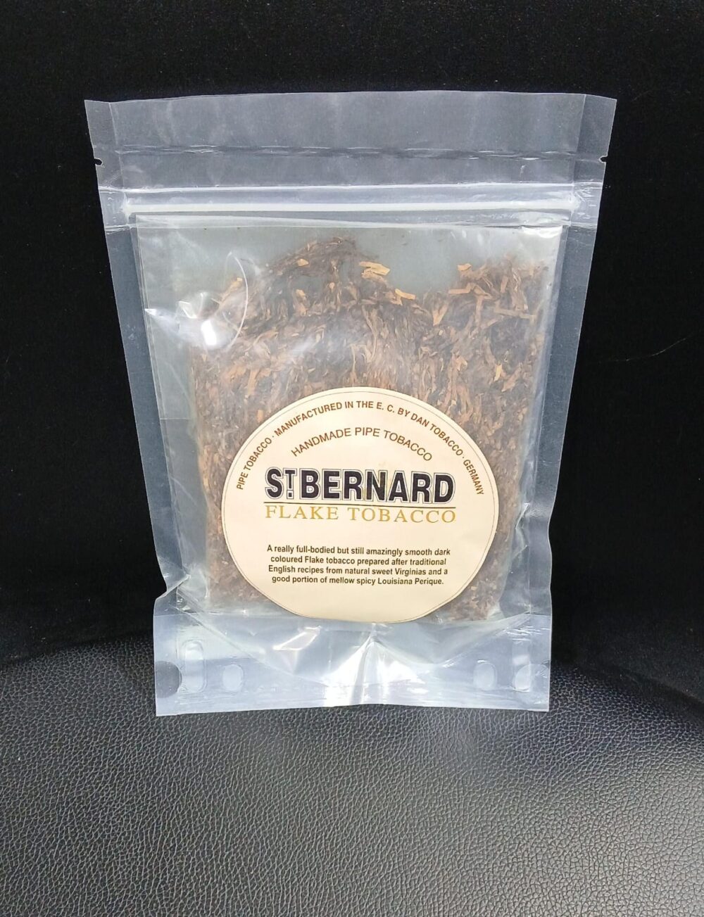 St Bernard – Full-Bodied Virginia/Perique Flake Tobacco