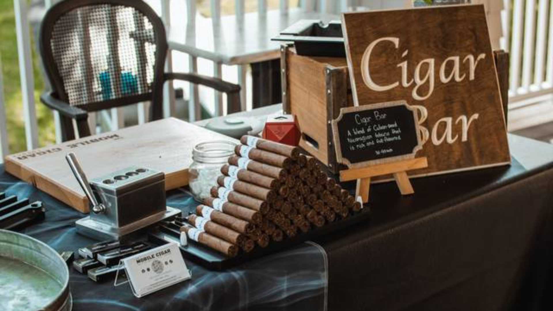 Cigar Bar for Weddings in Jammu
