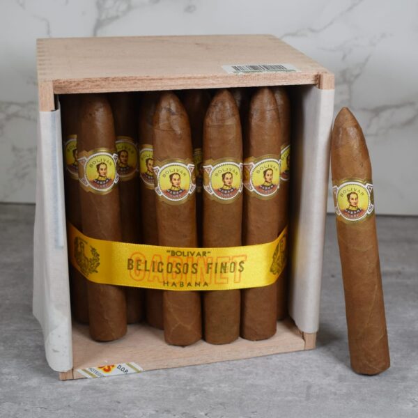 Bolivar Belicosos 25 Finos.Cuba Cabinet Selection Habanos